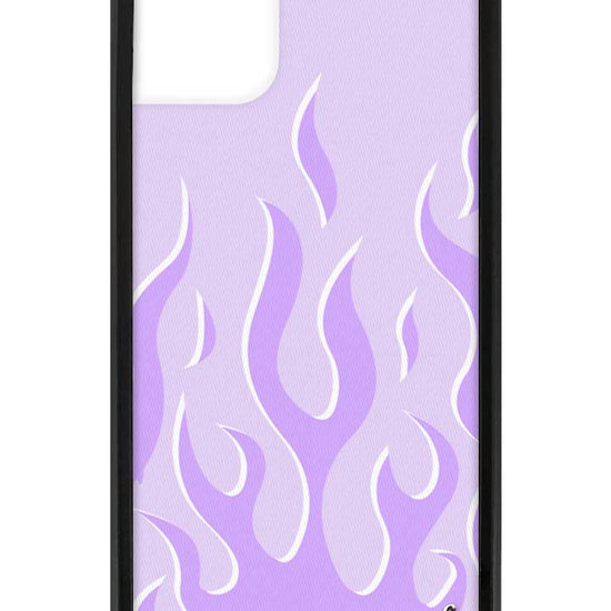 Wildflower Lavender Flames iPhone 11 Case