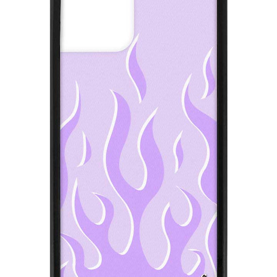 Wildflower Lavender Flames iPhone 11 Pro Case