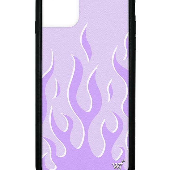 Wildflower Lavender Flames iPhone 11 Pro Max Case