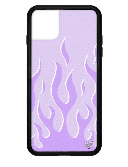 Wildflower Lavender Flames iPhone 11 Pro Max Case