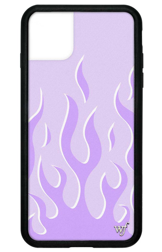 wildflower lavender flames iphone 11 pro max
