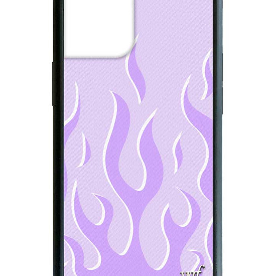 Wildflower Lavender Flames iPhone 12 Mini Case