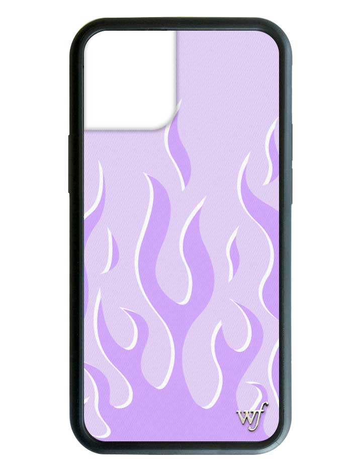 Wildflower Lavender Flames iPhone 12 Mini Case