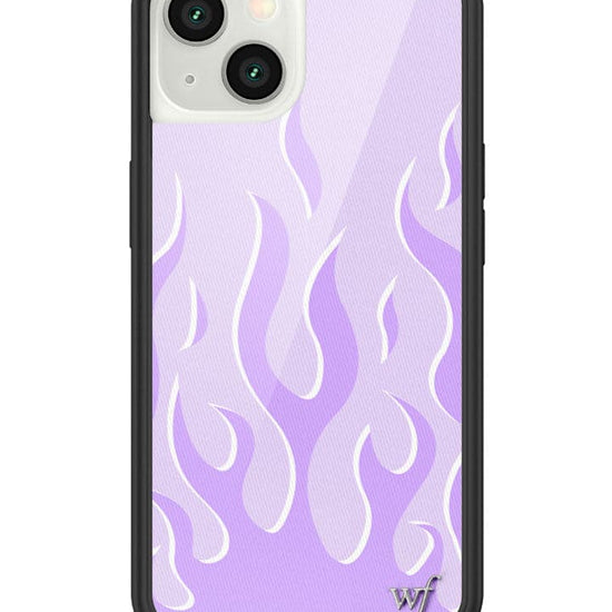 Wildflower Lavender Flames iPhone 13 Case