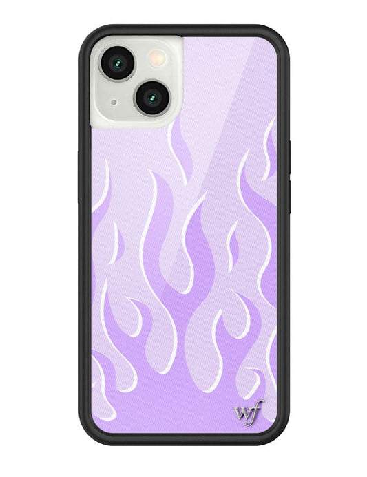 Wildflower Lavender Flames iPhone 13 Case