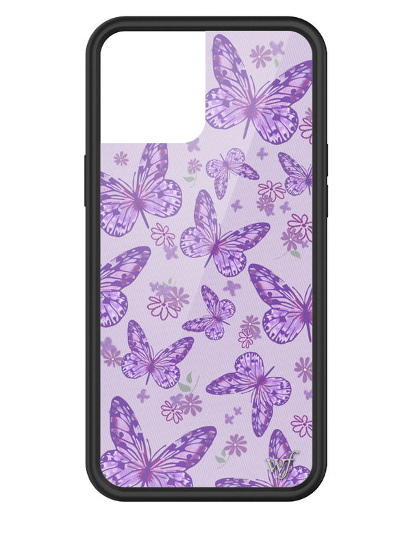 Wildflower Lavender Butterfly iPhone 12 Pro Max Case