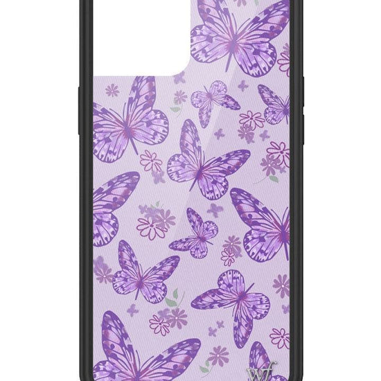 Wildflower Lavender Butterfly iPhone 12 Pro Max Case