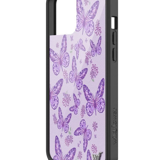 Wildflower Lavender Butterfly iPhone 12 Pro Max Case