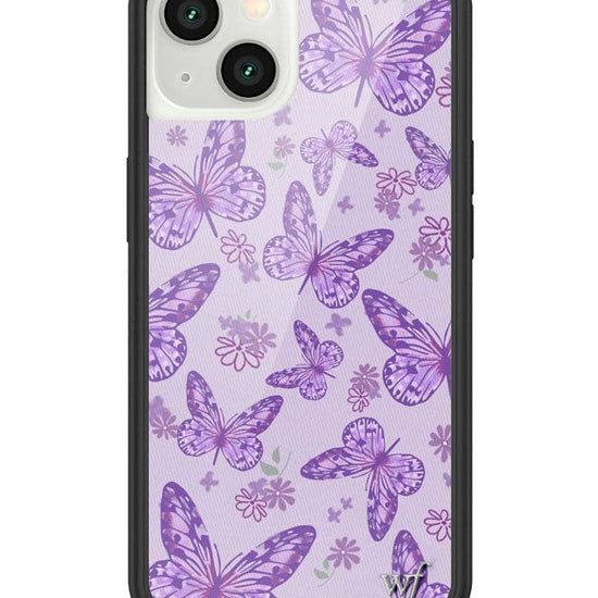 Wildflower Lavender Butterfly iPhone 13 Case