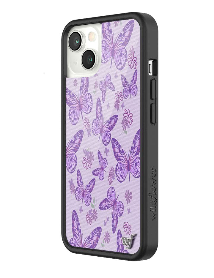 Lavender Butterfly iPhone 13 Case