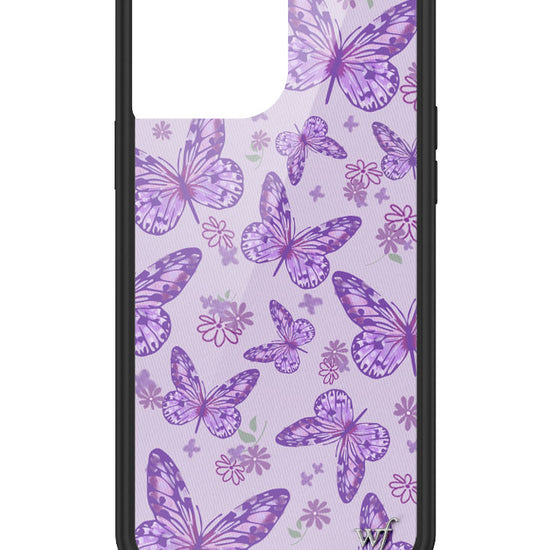 Wildflower Lavender Butterfly iPhone 13 Pro Max Case