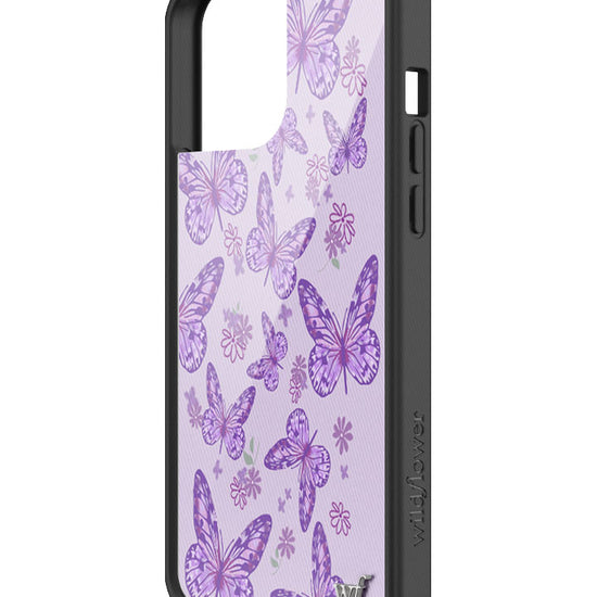 Wildflower Lavender Butterfly iPhone 13 Pro Max Case