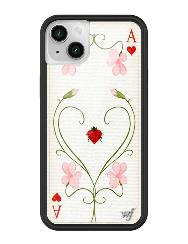 Wildflower iPhone case 13 Lila Moss Heart Pink Cute