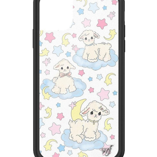 Wildflower Lullaby Lambs iPhone 11 Case