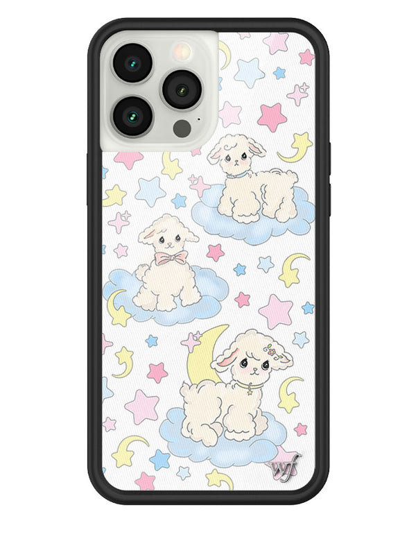 Wildflower Lullaby Lambs iPhone 13 Pro Max Case