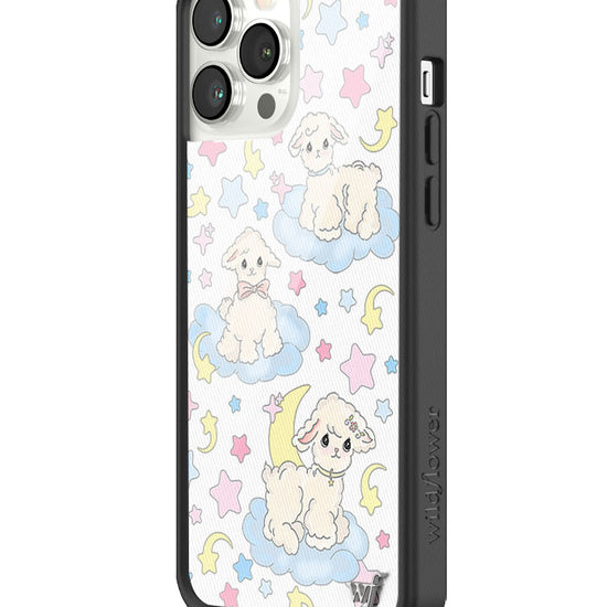 Wildflower Lullaby Lambs iPhone 13 Pro Max Case