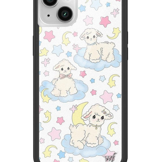 Wildflower Lullaby Lambs iPhone 14 Plus Case