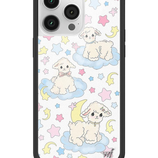 Wildflower Lullaby Lambs iPhone 14 Pro Max Case