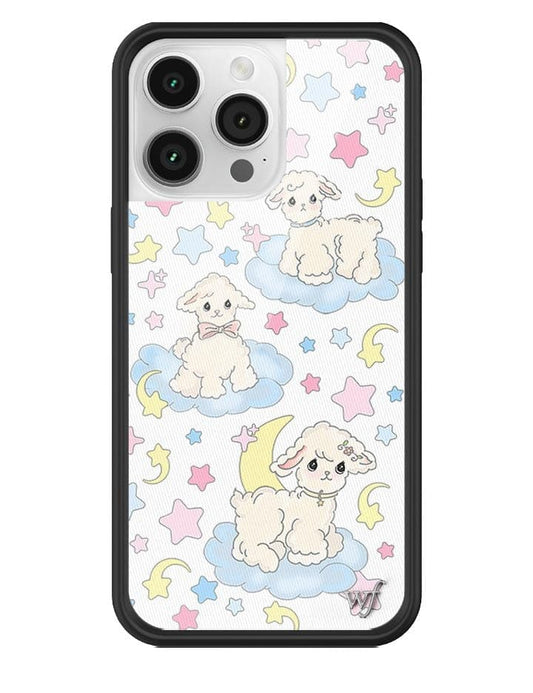 Wildflower Lullaby Lambs iPhone 14 Pro Max Case