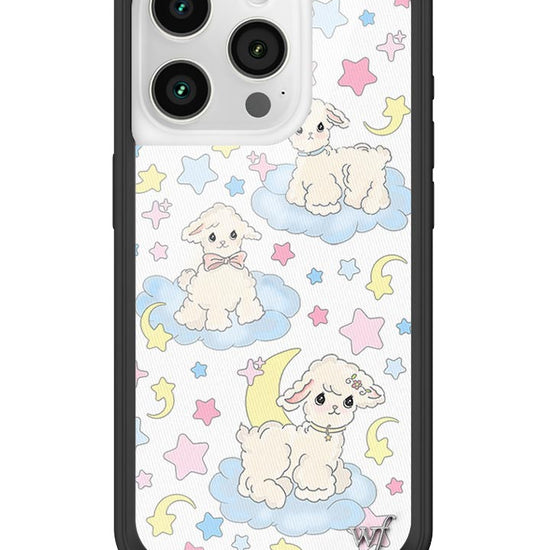 Wildflower Lullaby Lambs iPhone 15 pro Case