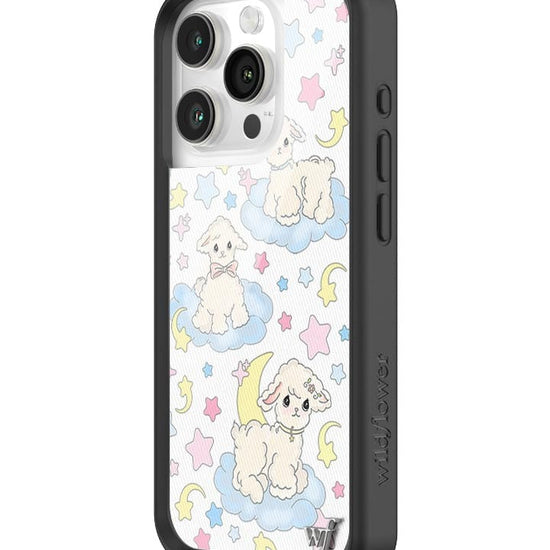 Wildflower Lullaby Lambs iPhone 15 Pro Case