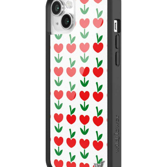 Wildflower iPhone case 14 Plus Love Blooms Hearts Cute