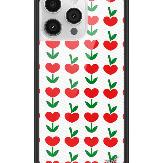 Wildflower iPhone case 14 Pro Max Love Blooms Hearts Cute