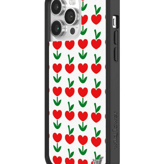 Wildflower iPhone case 14 Pro Max Love Blooms Hearts Cute