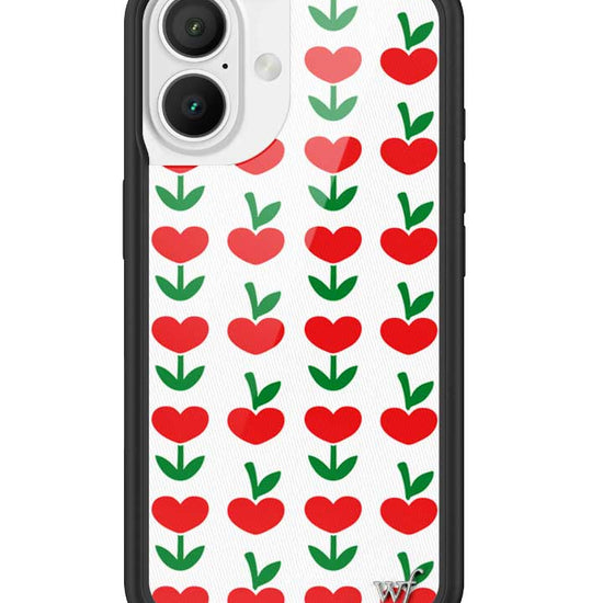 Wildflower iPhone case 16 Love Blooms Hearts Cute