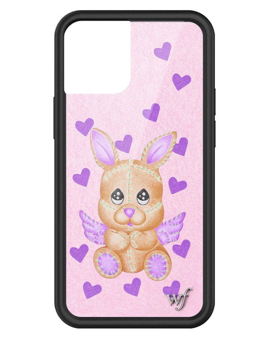 wildflower love stitched iphone 13 mini case