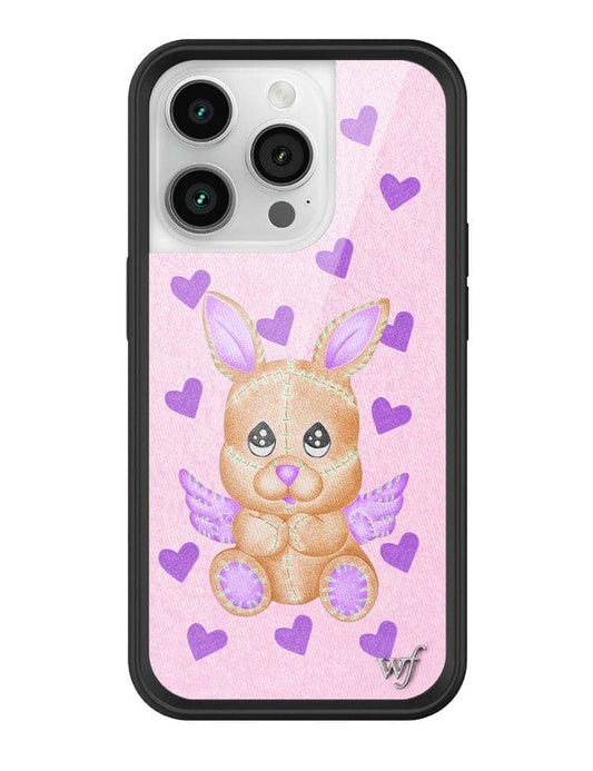 wildflower love stitched iphone 14 pro case