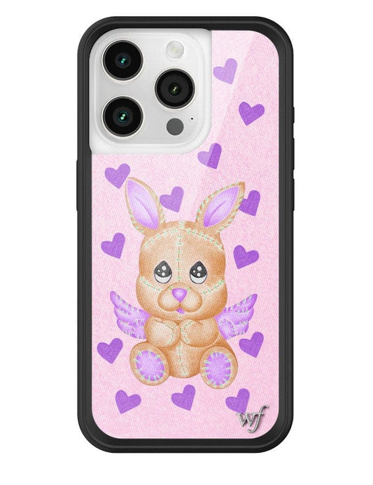 wildflower love stitched iphone 15 pro case