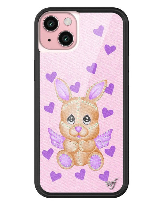 wildflower love stitched iphone 15 plus case