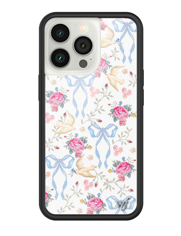 Wildflower Lovey Dovey iPhone 13 Pro Case