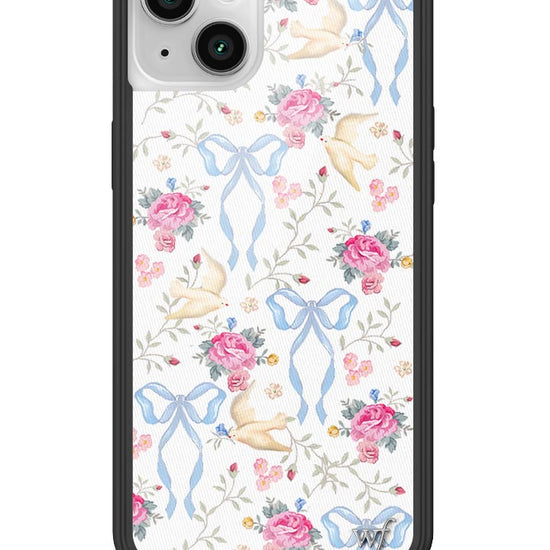 Wildflower Lovey Dovey iPhone 14 Plus Case