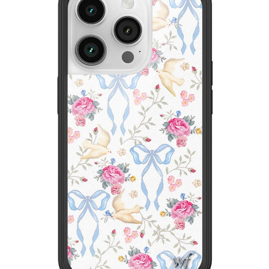 Wildflower Lovey Dovey iPhone 14 Pro Case