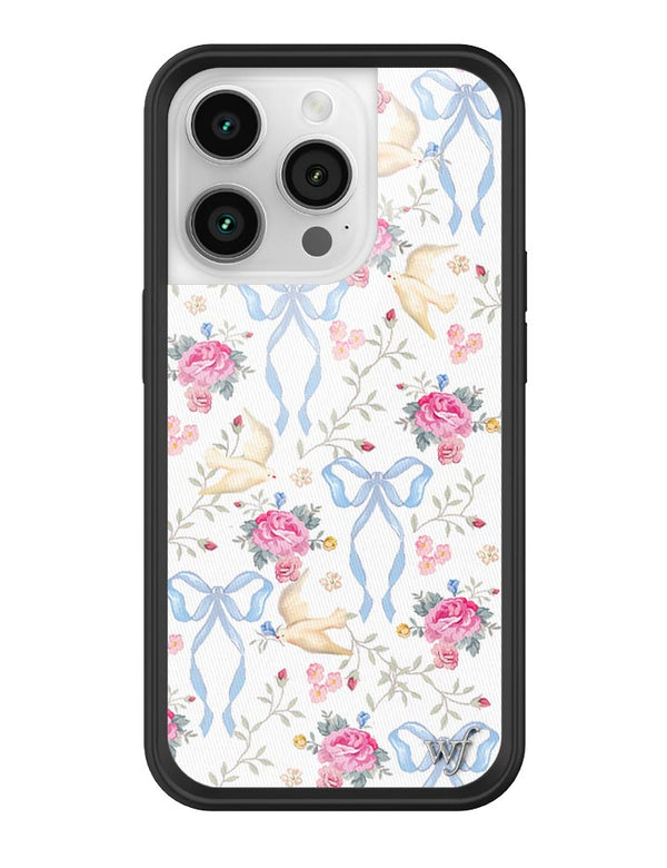 Wildflower Lovey Dovey iPhone 14 Pro Case