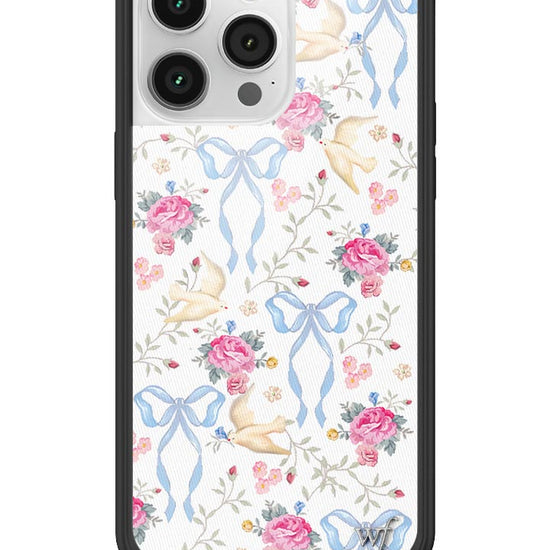 Wildflower Lovey Dovey iPhone 14 Pro Max Case