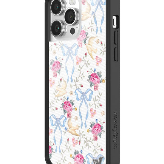 Wildflower Lovey Dovey iPhone 14 Pro Max Case