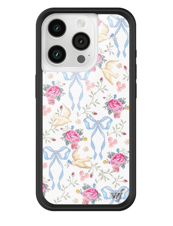 Wildflower Lovey Dovey iPhone 15 Pro Case