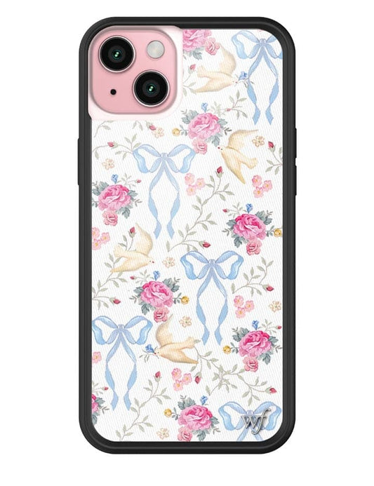 wildflower lovey dovey iphone 15 plus case