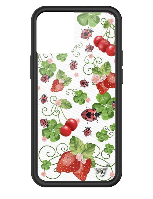 wildflower bugs n berries iphone 13 mini case