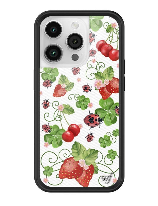 wildflower bugs n berries iphone 14 pro case