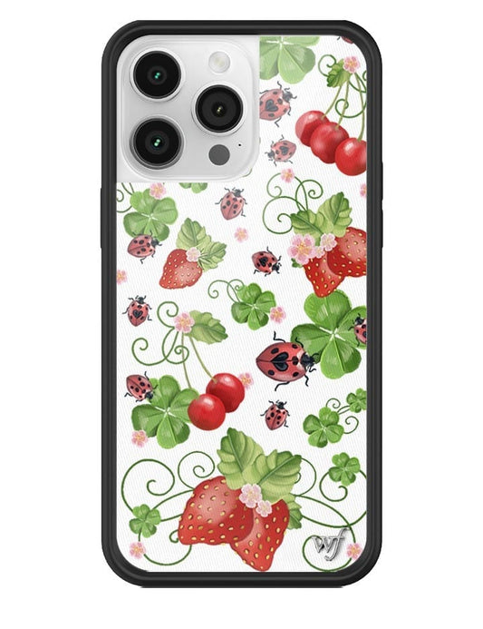 wildflower bugs n berries iphone 14 pro max case