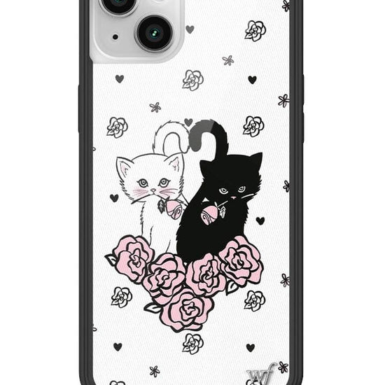 Wildflower Kittens iPhone 14 Plus Case