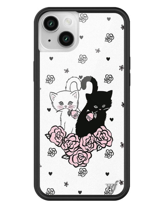 Wildflower Kittens iPhone 14 Plus Case