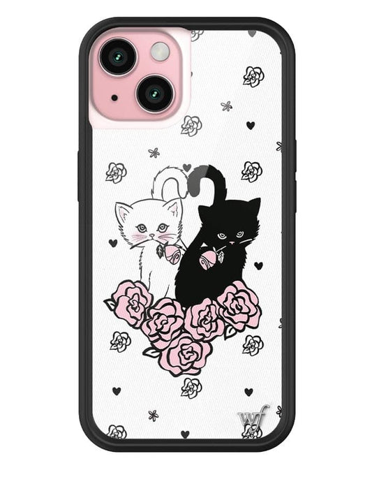 wildflower kittens iphone 15 