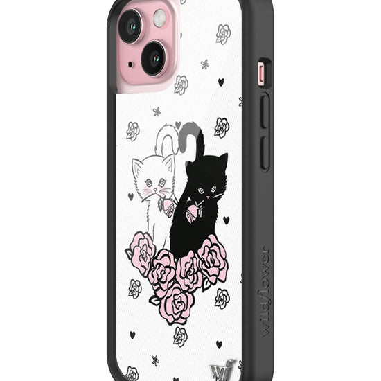 Wildflower Kittens iPhone 15 Case