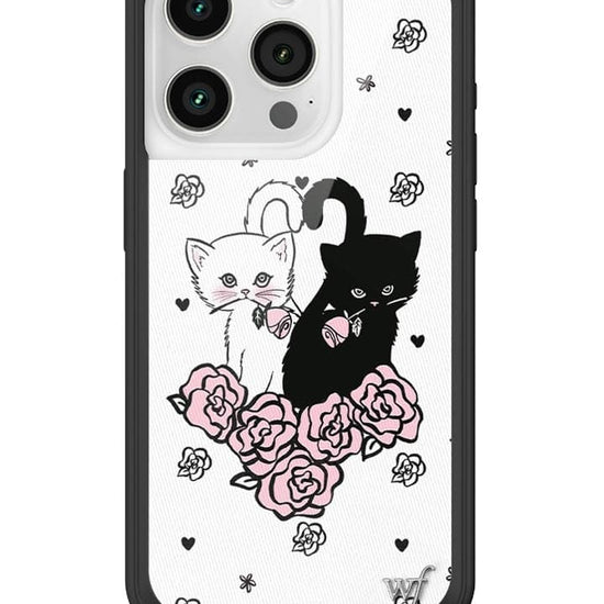 Wildflower Kittens iPhone 15 Pro Case