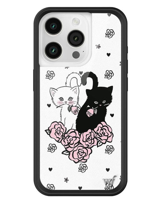 wildflower kittens iphone 15 pro